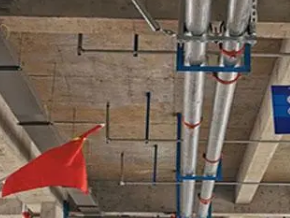 余干管廊支架的安装方法